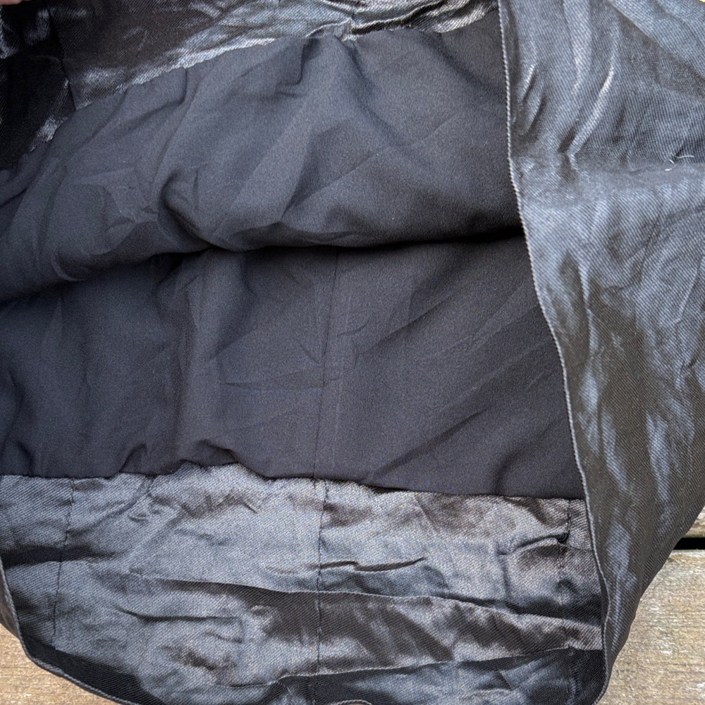 NWT Nicole Miller 00s/10s body con Black Ruched Dress size 6p - Picture 5 of 9
